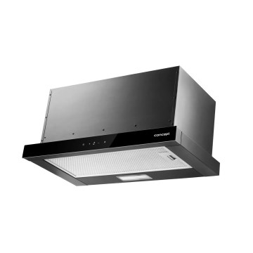 Concept OPV3860bc - Hotă telescopică 60 cm neagră