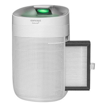 Concept OV1200 - Dezumidificator și purificator de aer PERFECT AIR 1 l 45W/230V alb