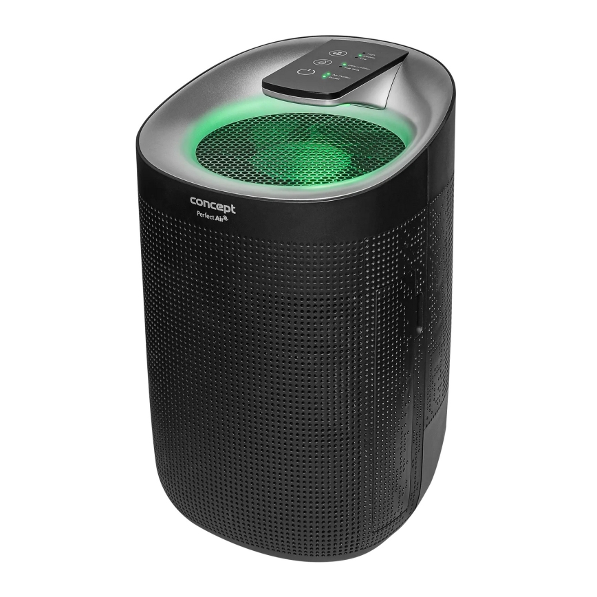Concept OV1210 - Dezumidificator și purificator de aer PERFECT AIR, 1 l, 45 W/230 V, negru