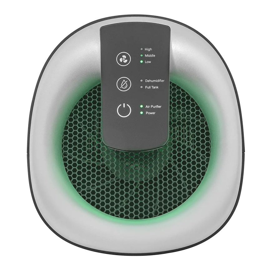 Concept OV1210 - Dezumidificator și purificator de aer PERFECT AIR, 1 l, 45 W/230 V, negru