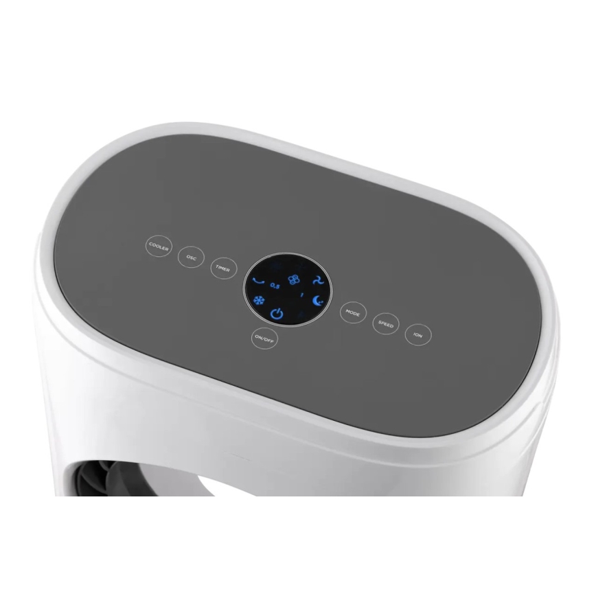 Concept OV5220 - Răcitor de aer portabil multifuncțional 4 în 1 5 l 80W/230V alb + telecomandă