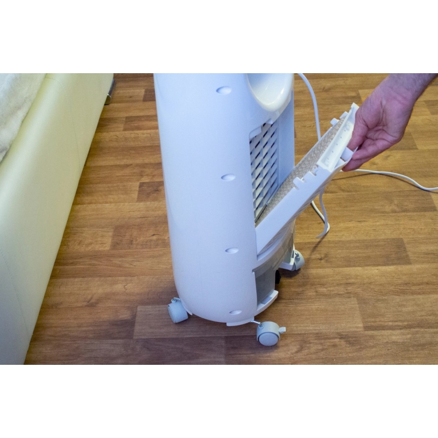 Concept OV5220 - Răcitor de aer portabil multifuncțional 4 în 1 5 l 80W/230V alb + telecomandă