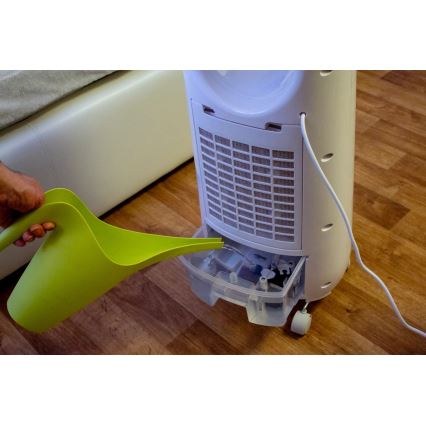 Concept OV5220 - Răcitor de aer portabil multifuncțional 4 în 1 5 l 80W/230V alb + telecomandă