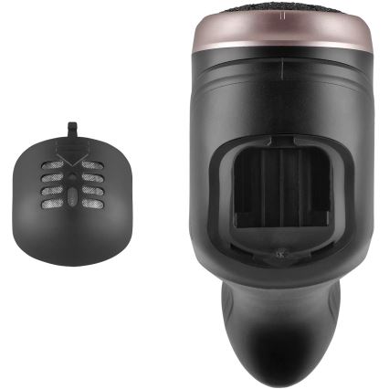 Pila electrică pentru călcâie Concept PN3020 PERFECT SKIN, 5V, 1200 mAh, IPX6, negru/roz auriu