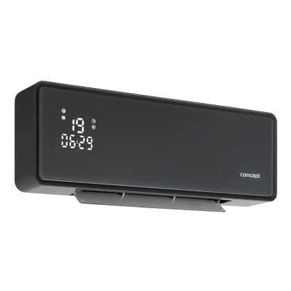 Concept QH4100 - încălzitor electric 1000/2000W Wi-Fi IP22 gri + telecomandă