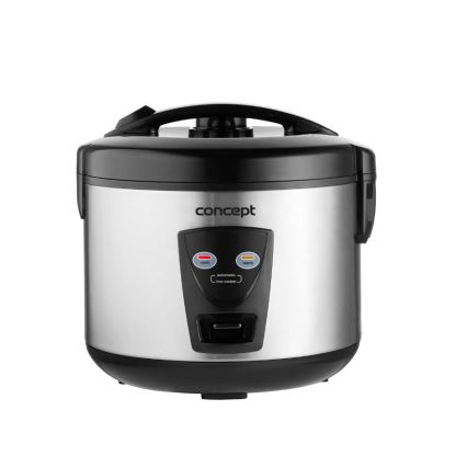 Concept RE2020 - Aparat pentru gătit orez 2 în 1, 650 W/230 V, 1,5 l, inox/negru