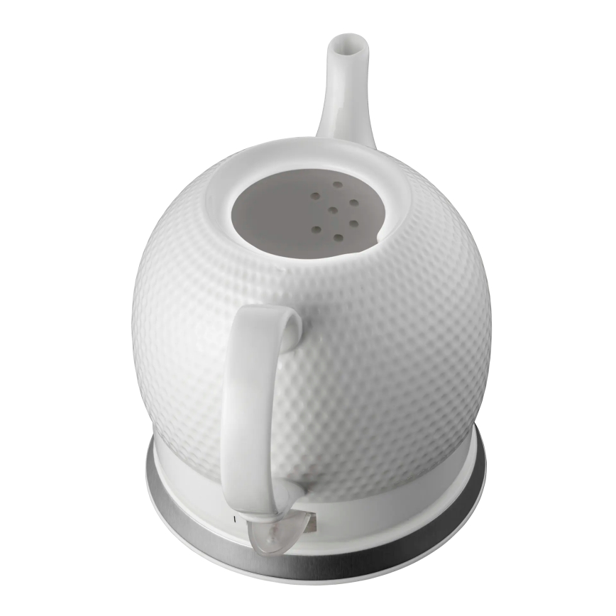 Concept RK0050 - Fierbător electric 1,2 l, 1000 W/230 V, alb/ceramică
