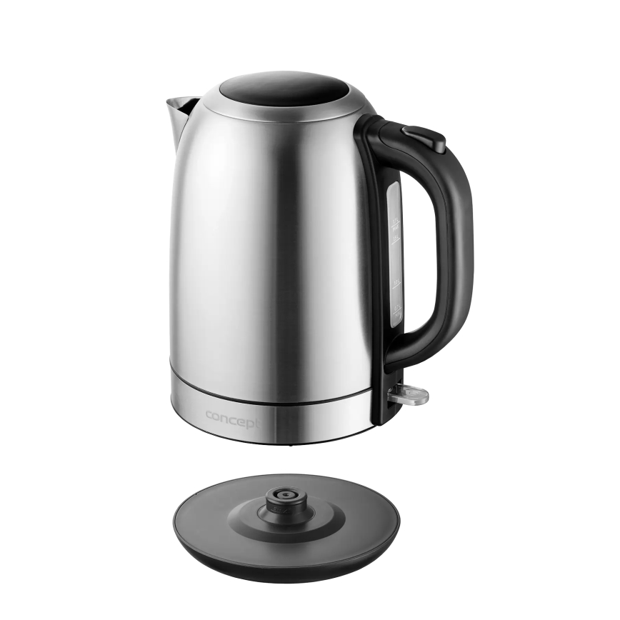 Concept RK3240 - Fierbător electric rapid, 1,7 l, 2200 W/230 V, inox