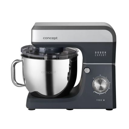Concept RM6010 - Robot de bucătărie planetar DOUGH EXPERT, 1900 W/230 V, antracit/inox