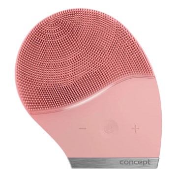 Concept SK9102 Periuță de curățare facială SONIVIBE, 2W/5V, 250 mAh, IPX7, roz