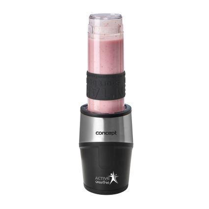 Concept SM3385 - Blender pentru smoothie ACTIVE SMOOTHIE cu accesorii 500W/230V negru
