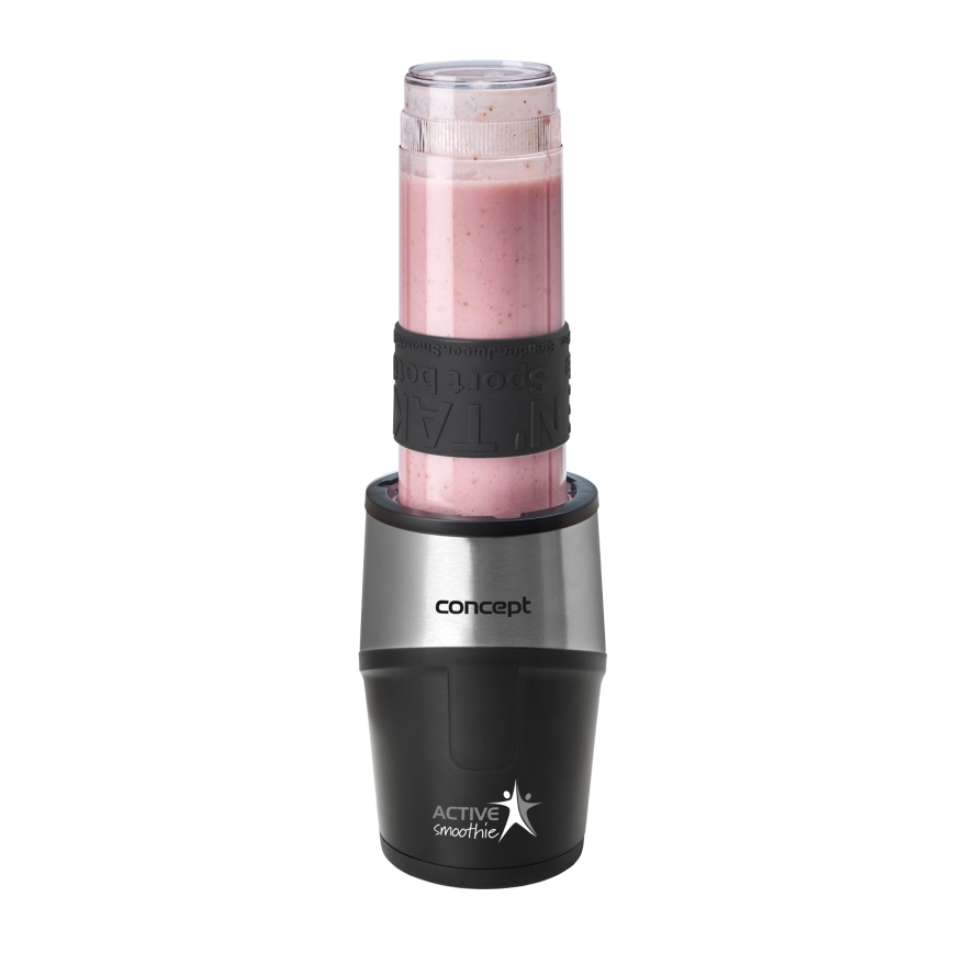 Concept SM3385 - Blender pentru smoothie ACTIVE SMOOTHIE cu accesorii 500W/230V negru