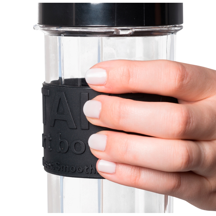 Concept SM3385 - Blender pentru smoothie ACTIVE SMOOTHIE cu accesorii 500W/230V negru