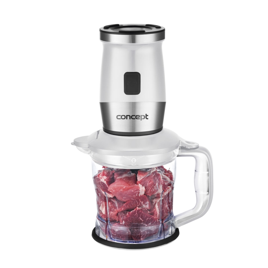 Concept SM3391 - Blender pentru smoothie cu accesorii, 700W/230V, alb