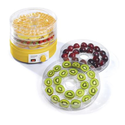 Concept SO1015 - Deshidrator de alimente, 245 W/230 V, galben