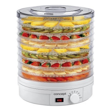 Concept SO1020 - Deshidrator pentru alimente, 245 W/230 V, alb