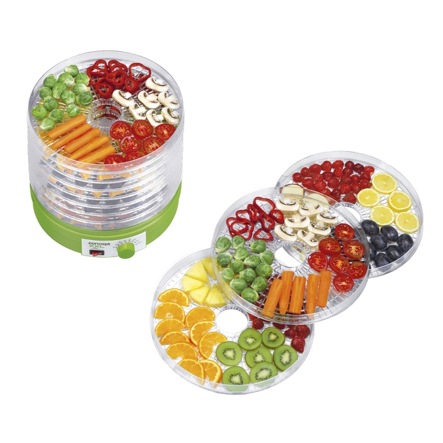 Concept SO1025 - Deshidrator de alimente, 245 W/230 V, verde
