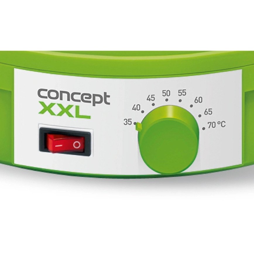 Concept SO1025 - Deshidrator de alimente, 245 W/230 V, verde