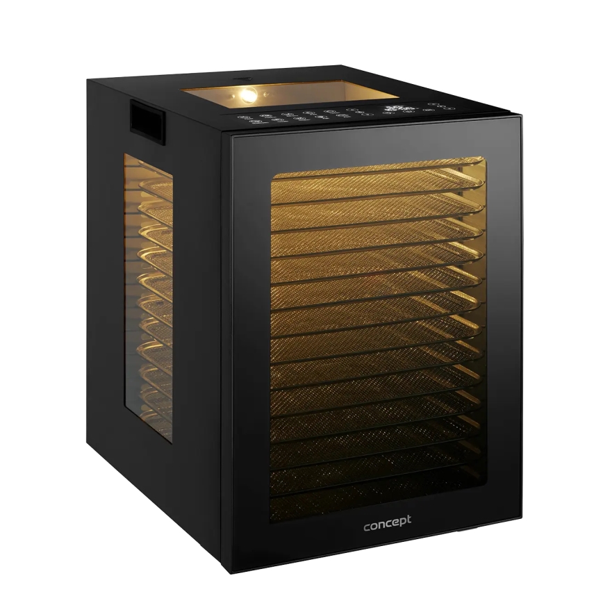 Concept SO5000 - Deshidrator de alimente, 850W/230V, negru