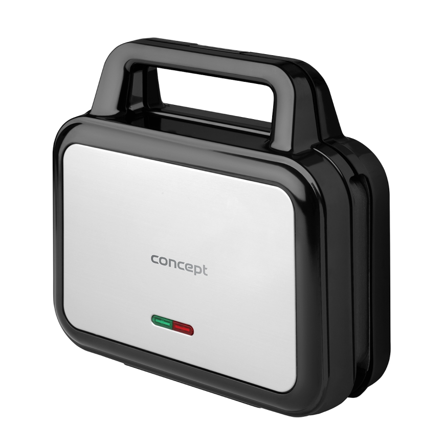 Concept SV3070 - Toaster XXL 4în1 900W/230V negru/inox