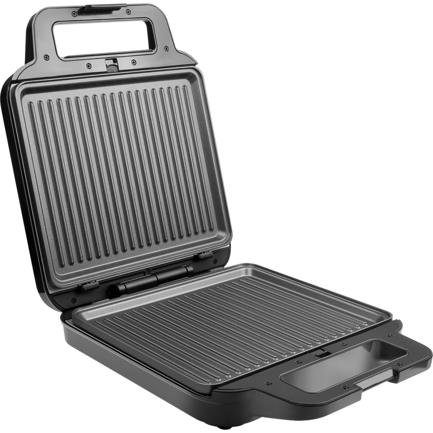 Concept SV3080 - Prăjitor de pâine FAMILY 3în1 1200W/230V negru/inox