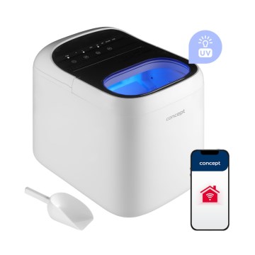 Concept VL1520 - Producător de gheață 150W/230V, Wi-Fi, alb