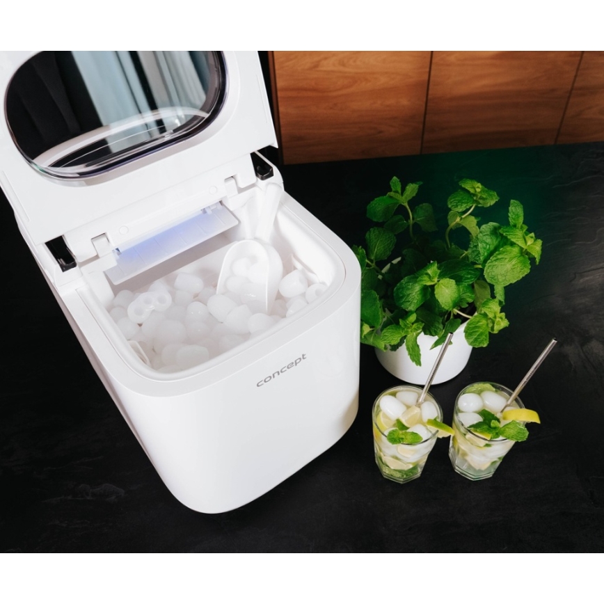 Concept VL1520 - Producător de gheață 150W/230V, Wi-Fi, alb