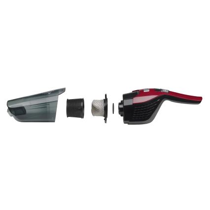 Concept VP4136 - Aspirator vertical fără fir 2 în 1, 100 W/22,2 V, 2200 mAh, roșu
