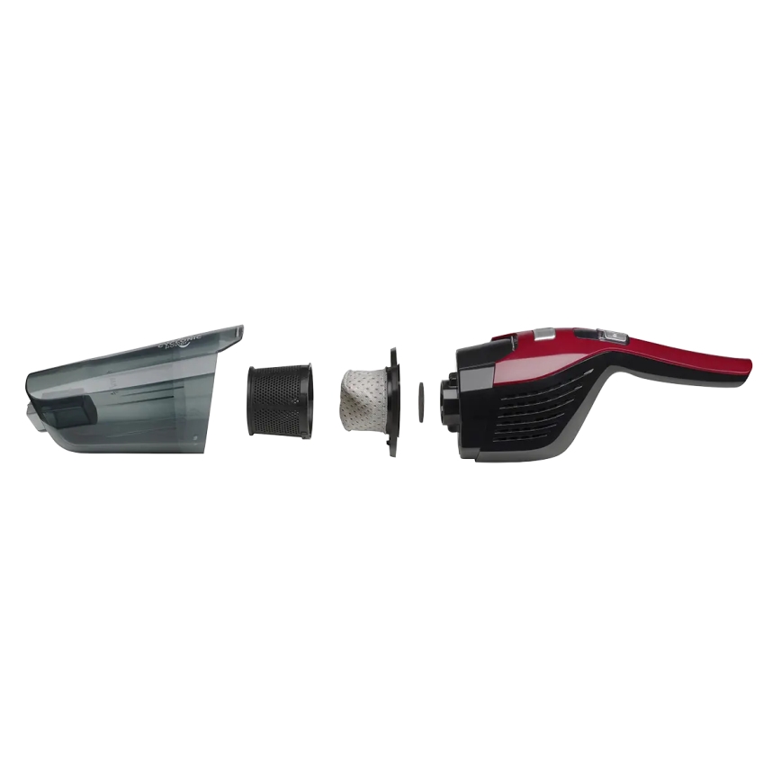 Concept VP4136 - Aspirator vertical fără fir 2 în 1, 100 W/22,2 V, 2200 mAh, roșu