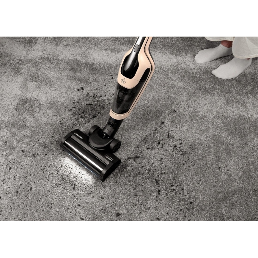 Concept VP4220 - Aspirator vertical fără fir 3 în 1 AQUAGLIDE 160W/28,8V 2200 mAh bej