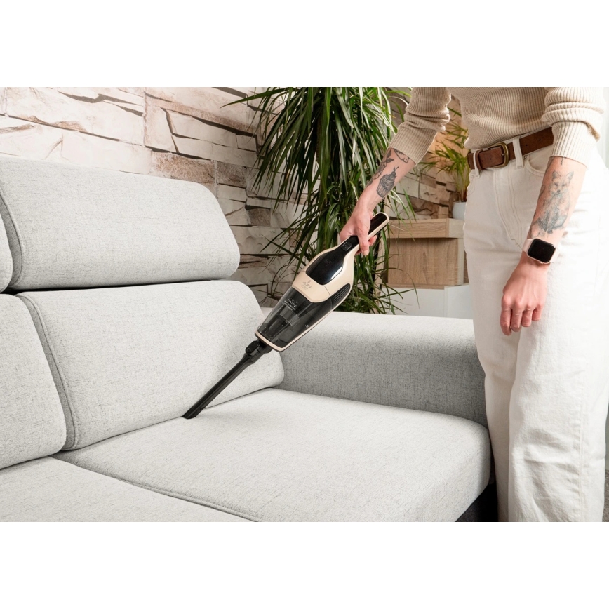 Concept VP4220 - Aspirator vertical fără fir 3 în 1 AQUAGLIDE 160W/28,8V 2200 mAh bej