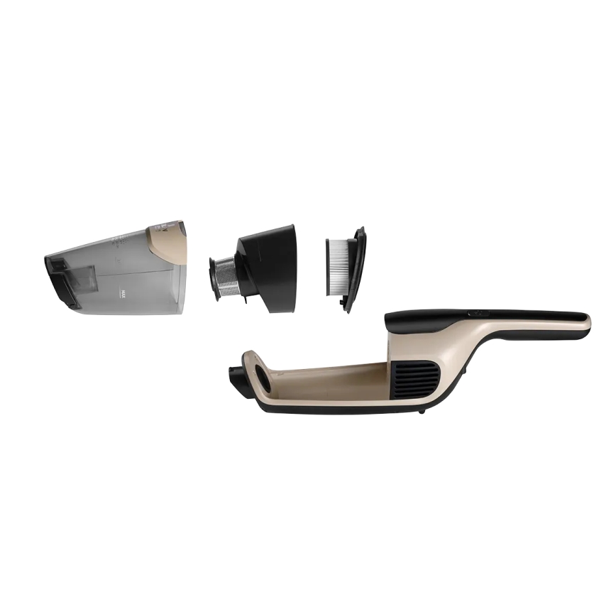 Concept VP4220 - Aspirator vertical fără fir 3 în 1 AQUAGLIDE 160W/28,8V 2200 mAh bej