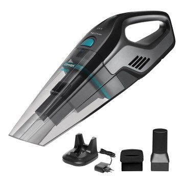 Concept VP4350 - Aspirator de mână RISER, pentru utilizare umedă și uscată, 50 W / 7,4 V / 2200 mAh, negru