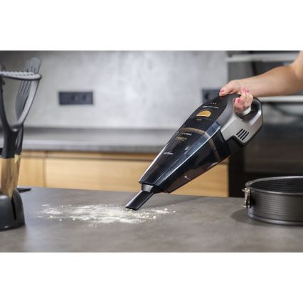 Concept VP4353 - Aspirator manual WET & DRY cu extensie pentru tub, 110W/18,5V 2200 mAh, negru