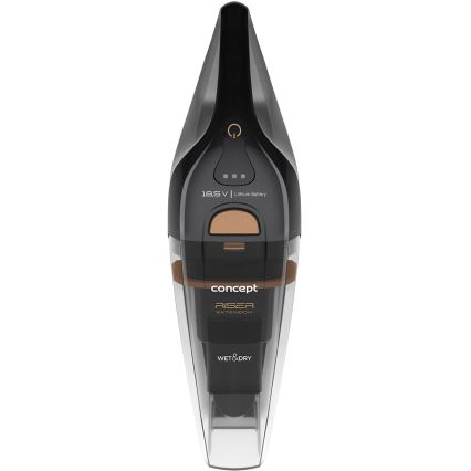 Concept VP4353 - Aspirator manual WET & DRY cu extensie pentru tub, 110W/18,5V 2200 mAh, negru
