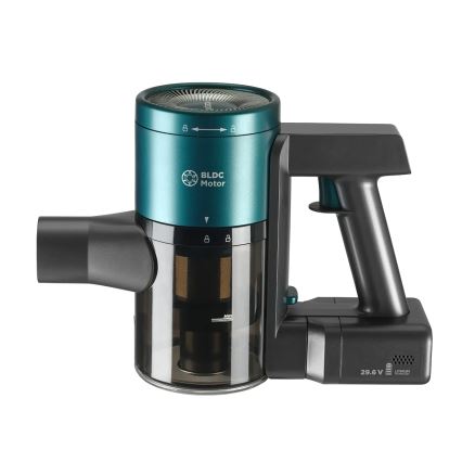 Concept VP6045 - Aspirator vertical și de mână 2 în 1 ICONIC SUCTION PRO 450W/29,6V 2500 mAh albastru