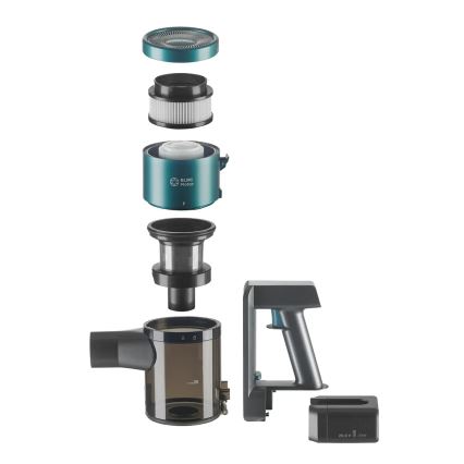 Concept VP6045 - Aspirator vertical și de mână 2 în 1 ICONIC SUCTION PRO 450W/29,6V 2500 mAh albastru