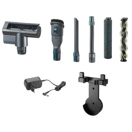 Concept VP6045 - Aspirator vertical și de mână 2 în 1 ICONIC SUCTION PRO 450W/29,6V 2500 mAh albastru