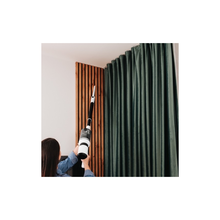 Aspirator vertical 2în1 Concept VP6125 ICONIC Comfort Telescope, 400 W / 29,6 V, 2000 mAh, alb