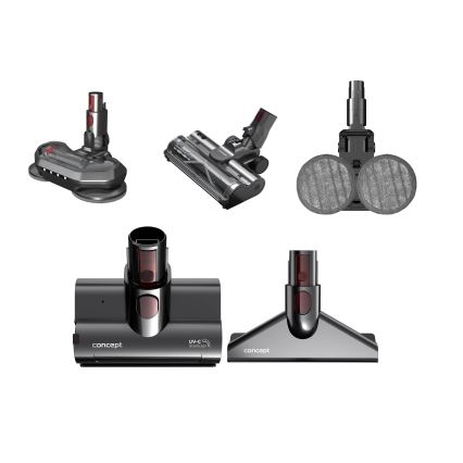 Concept VP6260 - Aspirator vertical 4 în 1 ULTIMATE PRO+ 500W/29,6V 2200 mAh negru