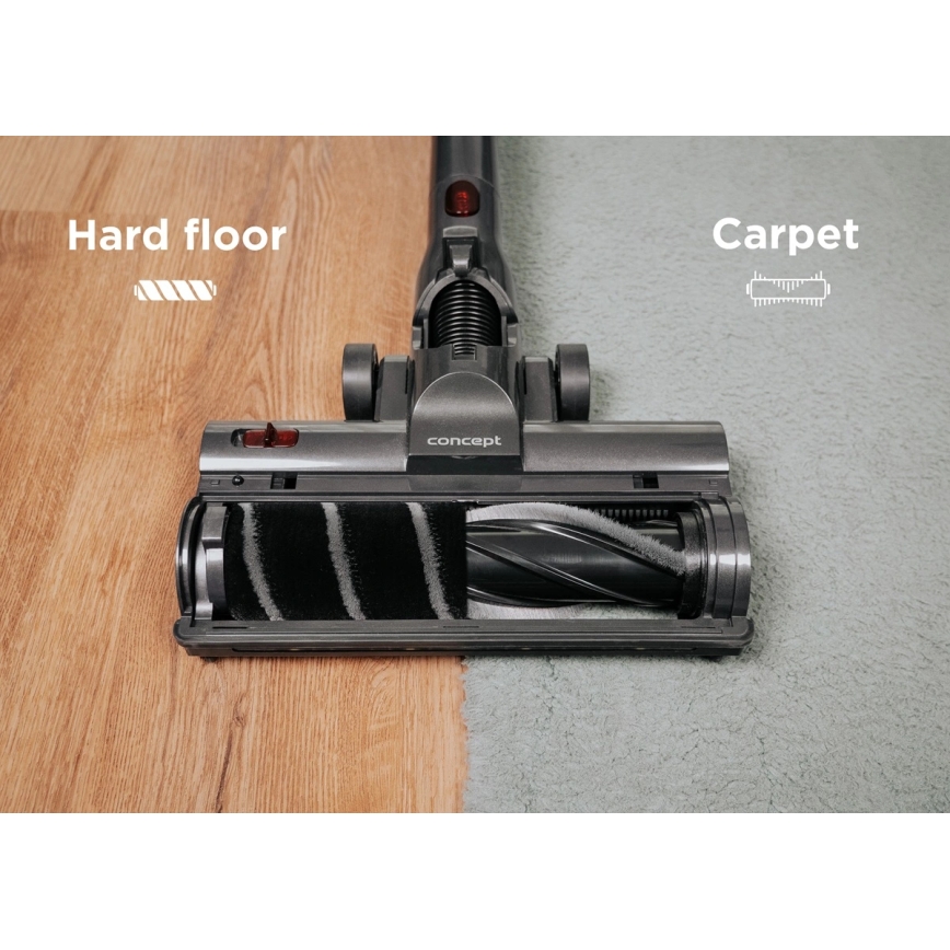 Concept VP6310 - Aspirator vertical 3 în 1 ULTIMATE COMPLETE LIGHT 420W/25,9V 2200 mAh, negru