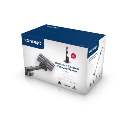 Concept VP6310 - Aspirator vertical 3 în 1 ULTIMATE COMPLETE LIGHT 420W/25,9V 2200 mAh, negru