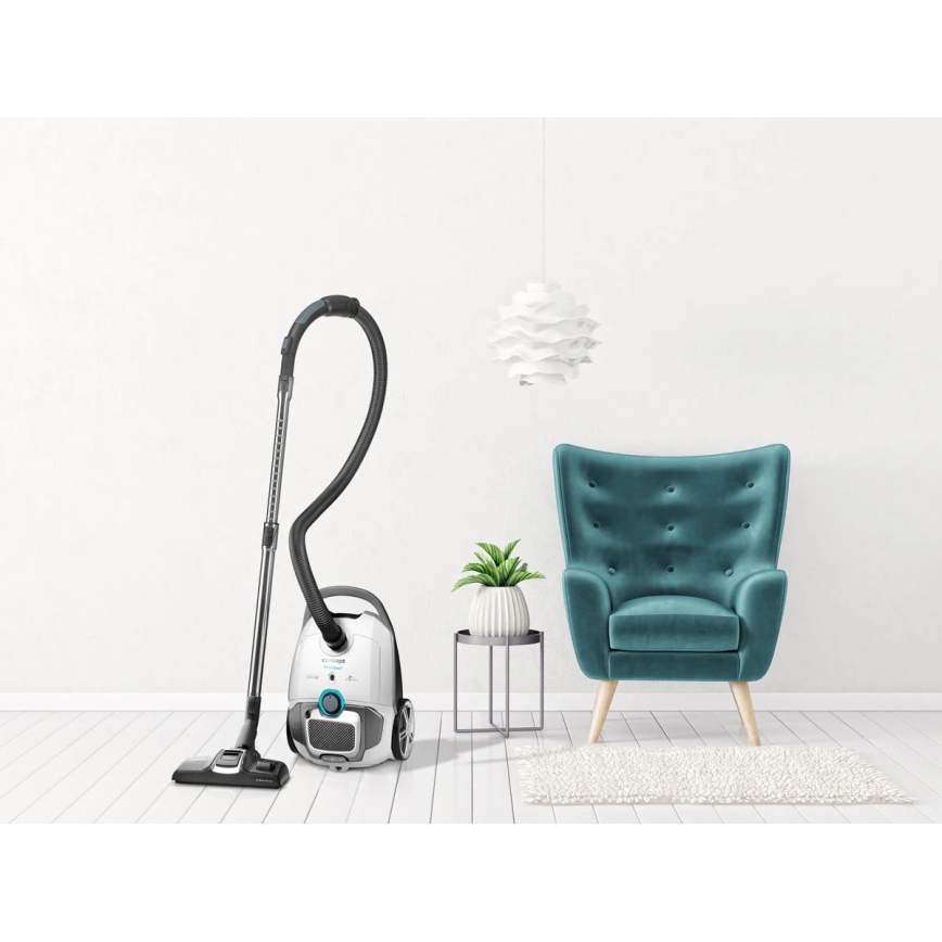 Concept VP8291 - Aspirator cu sac PERFECT CLEAN PET EXPERT 700W/230V alb