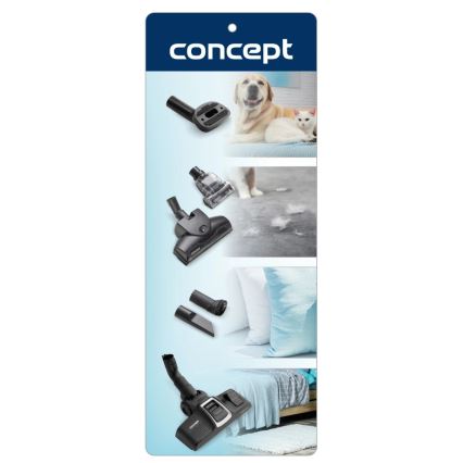 Concept VP8291 - Aspirator cu sac PERFECT CLEAN PET EXPERT 700W/230V alb