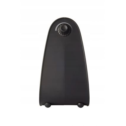 Concept VT7041 - Ventilator cu element de încălzire 1000/2000 W, 230 V, negru