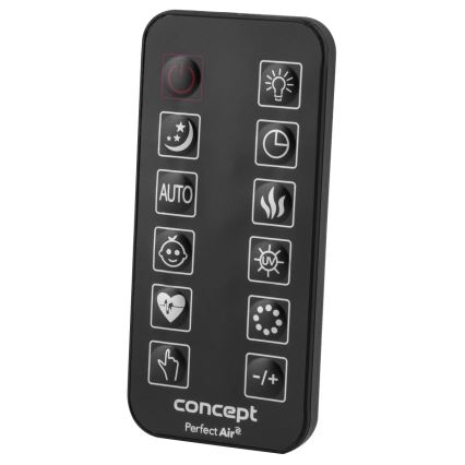 Concept ZV2021-  Umidificator de aer cu difuzor de aromă PERFECT AIR SMART 4,6 l 110W/230V Wi-Fi antracit + telecomandă