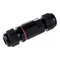 Conector impermeabil IP68 negru