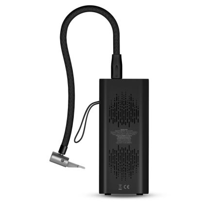 CONNECT IT CFF-4500-BK - Compresor portabil digital AirFlow, 80 W, 6000 mAh, negru