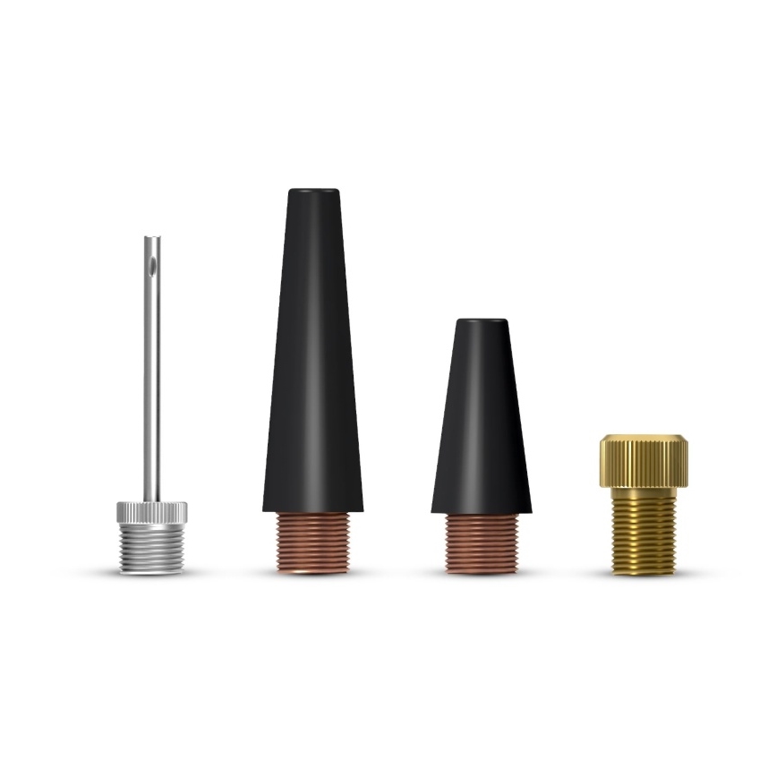 CONNECT IT CFF-4500-BK - Compresor portabil digital AirFlow, 80 W, 6000 mAh, negru