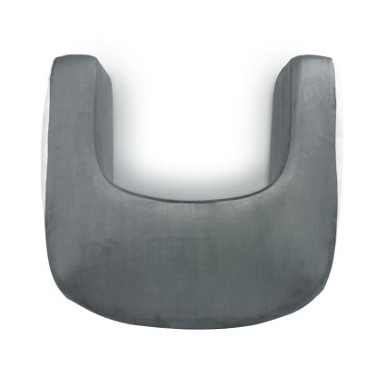 CONNECT IT CFH-1020-GY - Pernă anatomică ErgoWork pentru citit și lucru, gri/alb